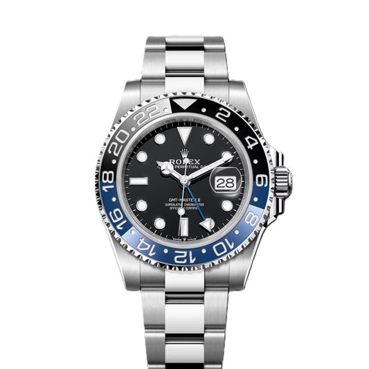 Rolex GMT-Master II 40mm Batman Oyster Stainless Steel Watch 126710BLNR